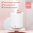 Mini Umidificador De Ar Ultrassônico Difusor Escrito?rio ?Aromatizador Usb Coel