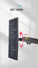 Suporte de mesa para monitor de TV LCD NB H180 FP-2, Mola a Gás, Full Motion, B