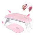 Cabine Mini Secador De Unhas Esmalte Gel Led Sun Uv Portátil Dobrável Forninho
