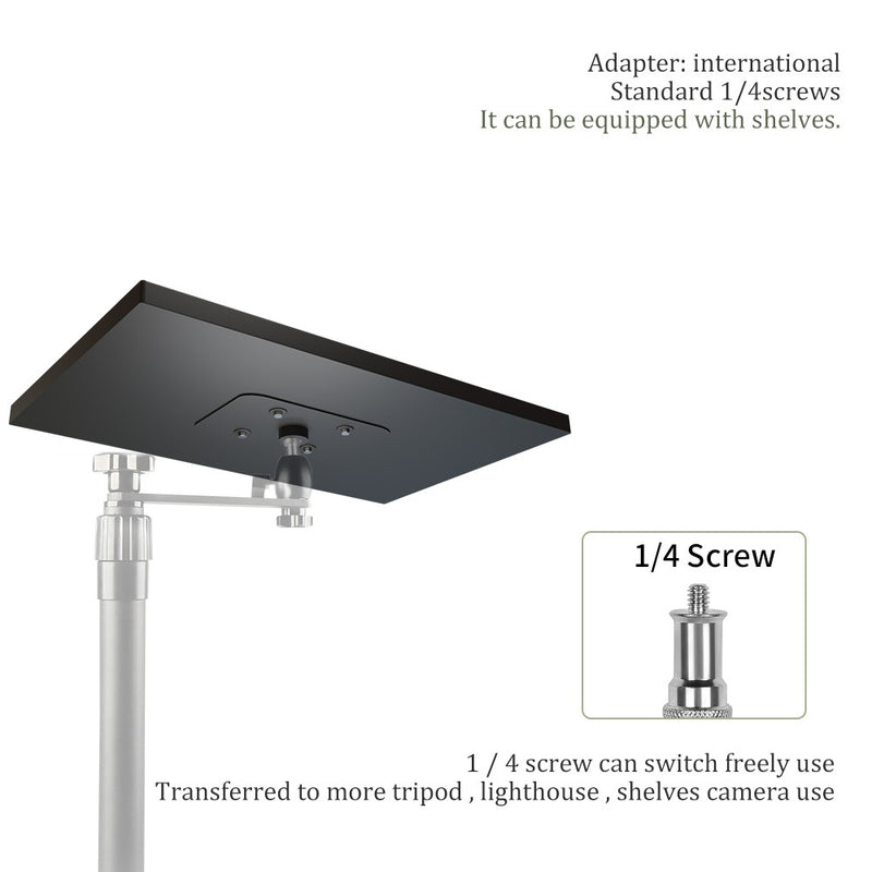Tripé grande de aço inoxidável, 2,8m, suporte de luz dobrável, perna mágica