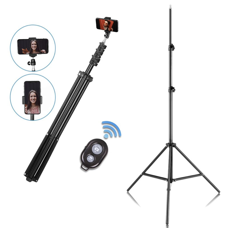 200CM Mobile Phone Live Suporte Foto Tripé Multi-Funcional Gravação de Vídeo