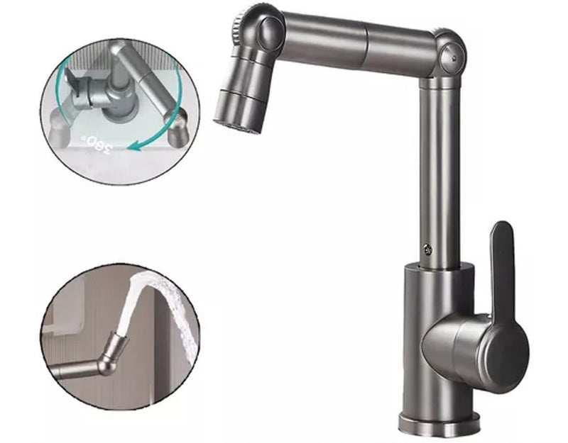 Torneira Giratória Misturador Monocomando Rotação 1080 6001g