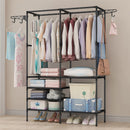 Rack Sapateira Arara Guarda Roupa Portatil Arara Multifuncional Sapato Oraganiza