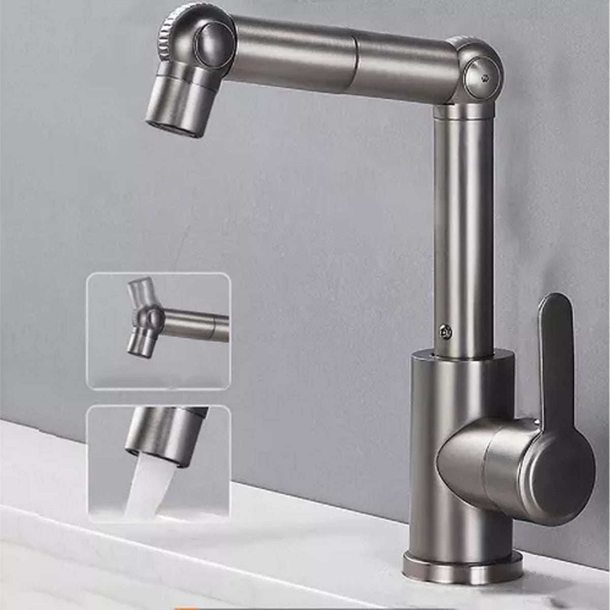 Torneira Giratória Misturador Monocomando Rotação 1080 6001g