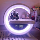 Alto-falante bluetooth multifuncional com luz noturna alto-falante de carregamen