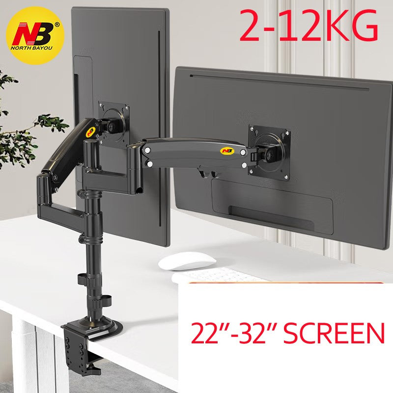 Suporte de mesa para monitor de TV LCD NB H180 FP-2, Mola a Gás, Full Motion, B