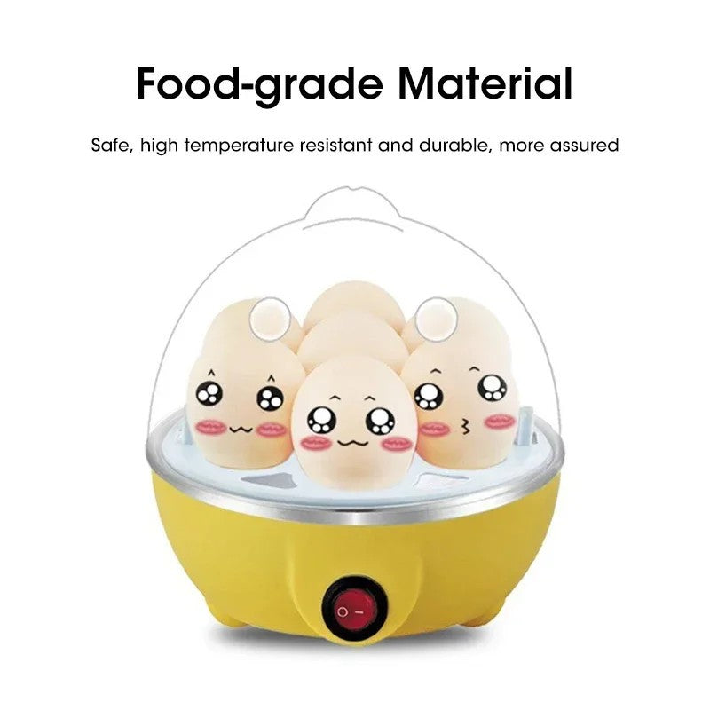 Cozedor de ovos elétrico multifuncional, monocamada, mini vaporizador, cozinha,