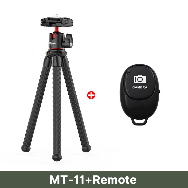 Ulanzi MT-11 polvo flexível mini tripé para gopro iphone smartphone dslr câme
