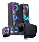 Caixa De Som Para Computador 2x1 - Barra ou Par Potência 12w Rms