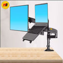 Suporte de mesa para monitor de TV LCD NB H180 FP-2, Mola a Gás, Full Motion, B