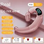 Fone de ouvido sem fio V20 Bone Conduction, fones de ouvido compatíveis com Blu