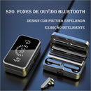 S20 TWS Sem Fio Bluetooth Headset Com Caixa De Carga, Cancelamento De Ruído, Fo