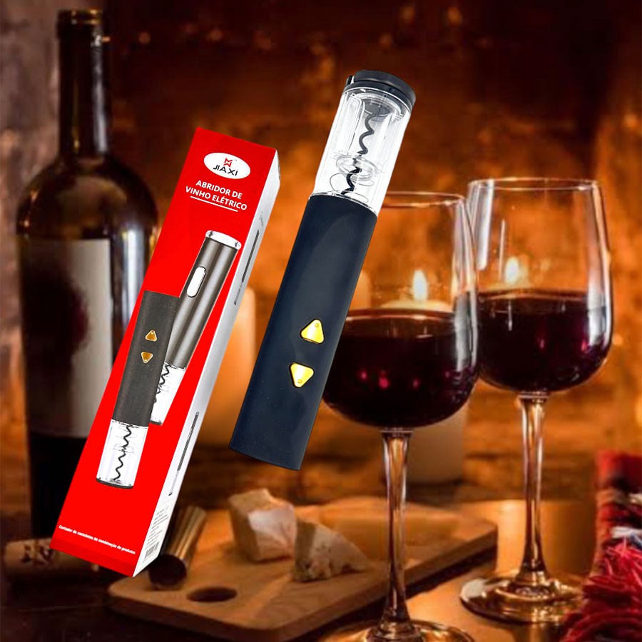 Abridor de Vinho Elétrico