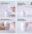 Umidificador de Ar Inteligente Pequeno, Máquina Aromaterapia, 250ml, Mini, Gran