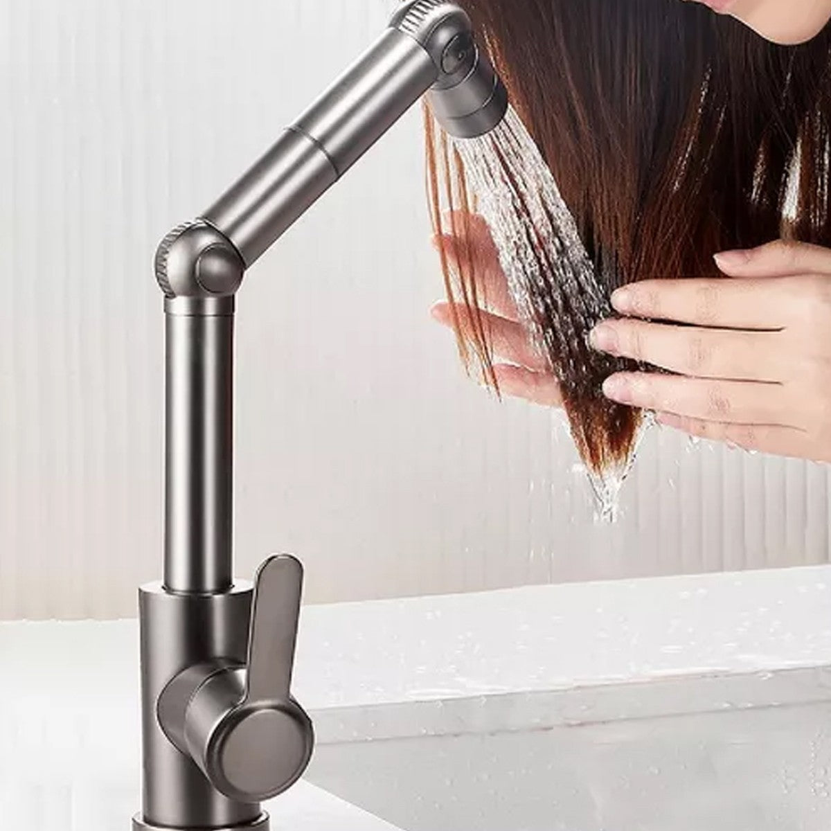 Torneira Giratória Misturador Monocomando Rotação 1080 6001g