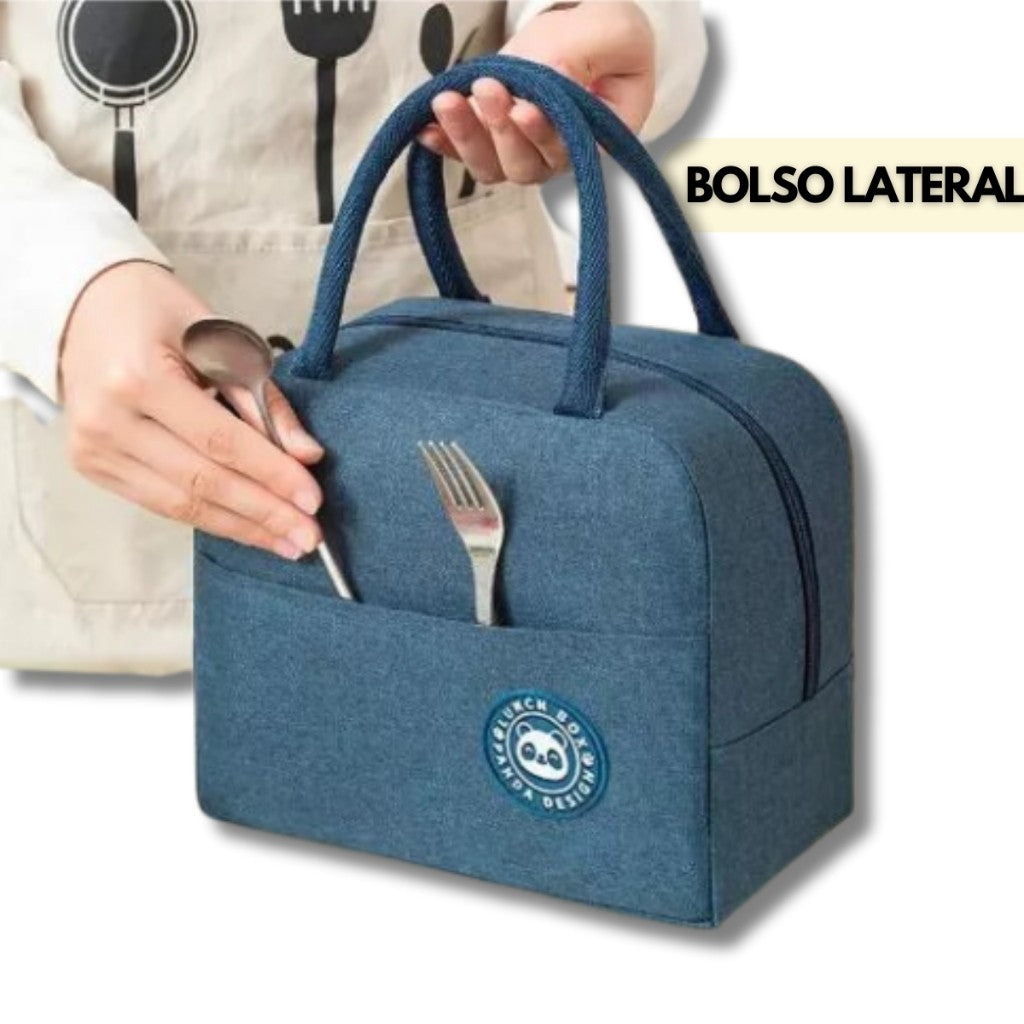 Bolsa Térmica Marmita Lancheira Fitness Academia E Passes UNITARIO