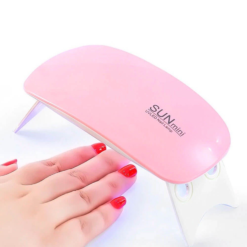 Cabine Mini Secador De Unhas Esmalte Gel Led Sun Uv Portátil Dobrável Forninho