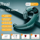 Fone de ouvido sem fio V20 Bone Conduction, fones de ouvido compatíveis com Blu