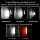 Lanterna solar cob, carregamento solar, recarregável, portátil, luz lateral, i