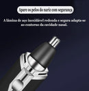 Aparador de Pelos e Depilador Kemei KM-6512, Para Nariz e Orelha, Elétrico e Por