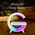 Alto-falante bluetooth multifuncional com luz noturna alto-falante de carregamen