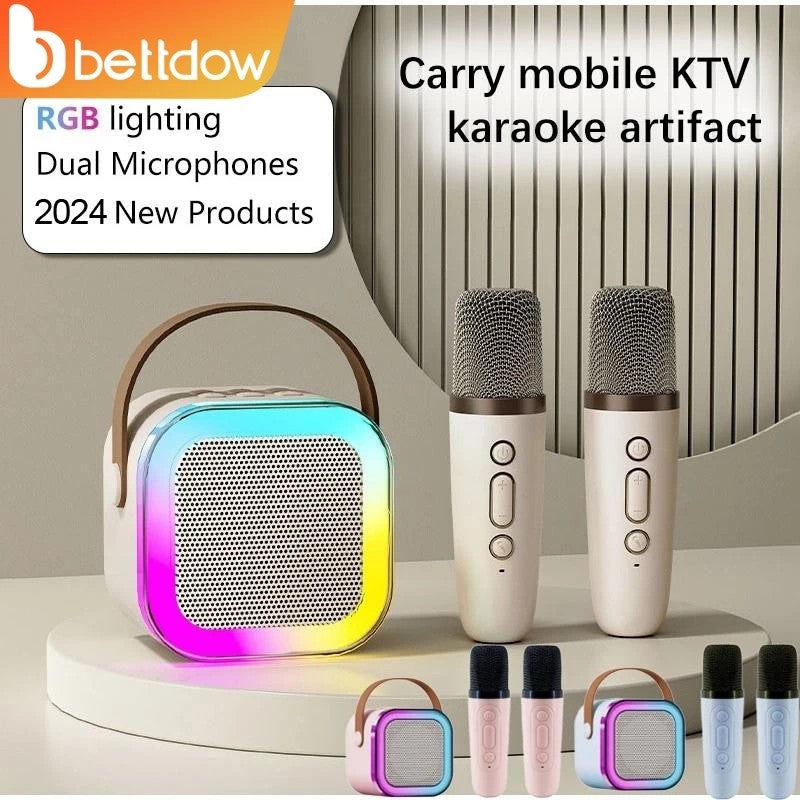 Bettow-K12 Alto-falante Bluetooth, 2Mic