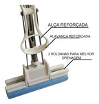 Kit Rodo Mágico Branco+1 Refil Extra (Disponibilidade: Imediata)