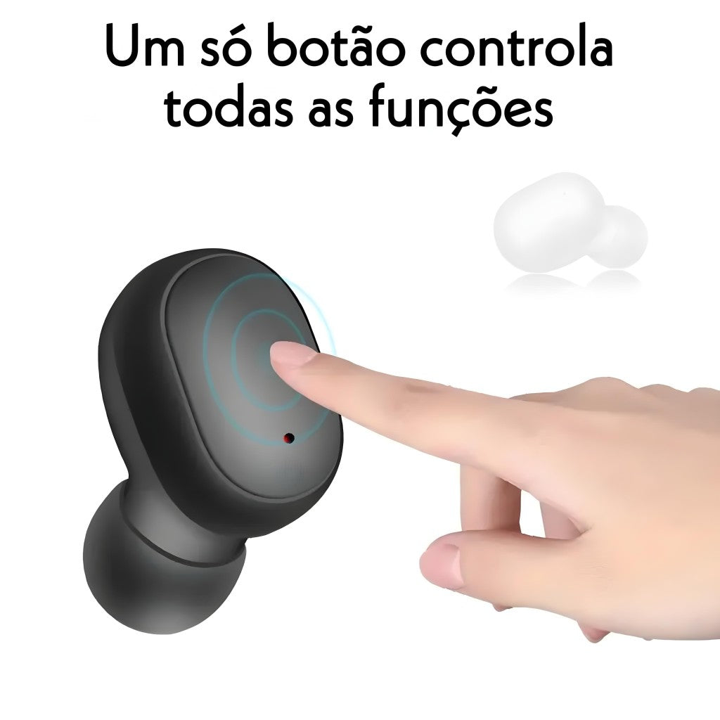 Fone De Ouvido Sem Fio Redmi AirDots 2 Preto