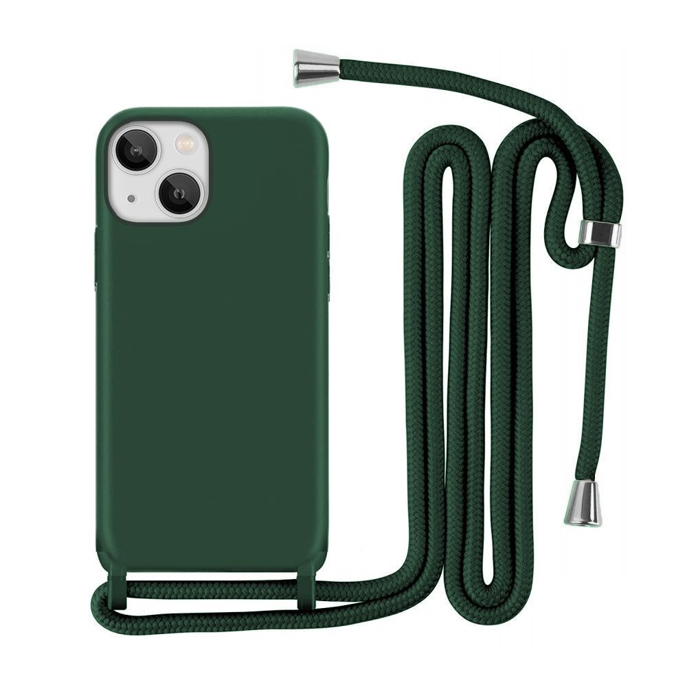 Capa com Alça para iPhone - Verde Modelo do iPhone:14