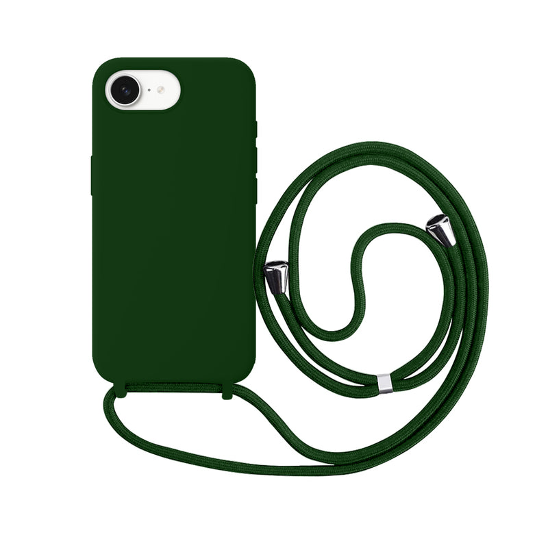 Capa com Alça para iPhone - Verde Modelo do iPhone:14