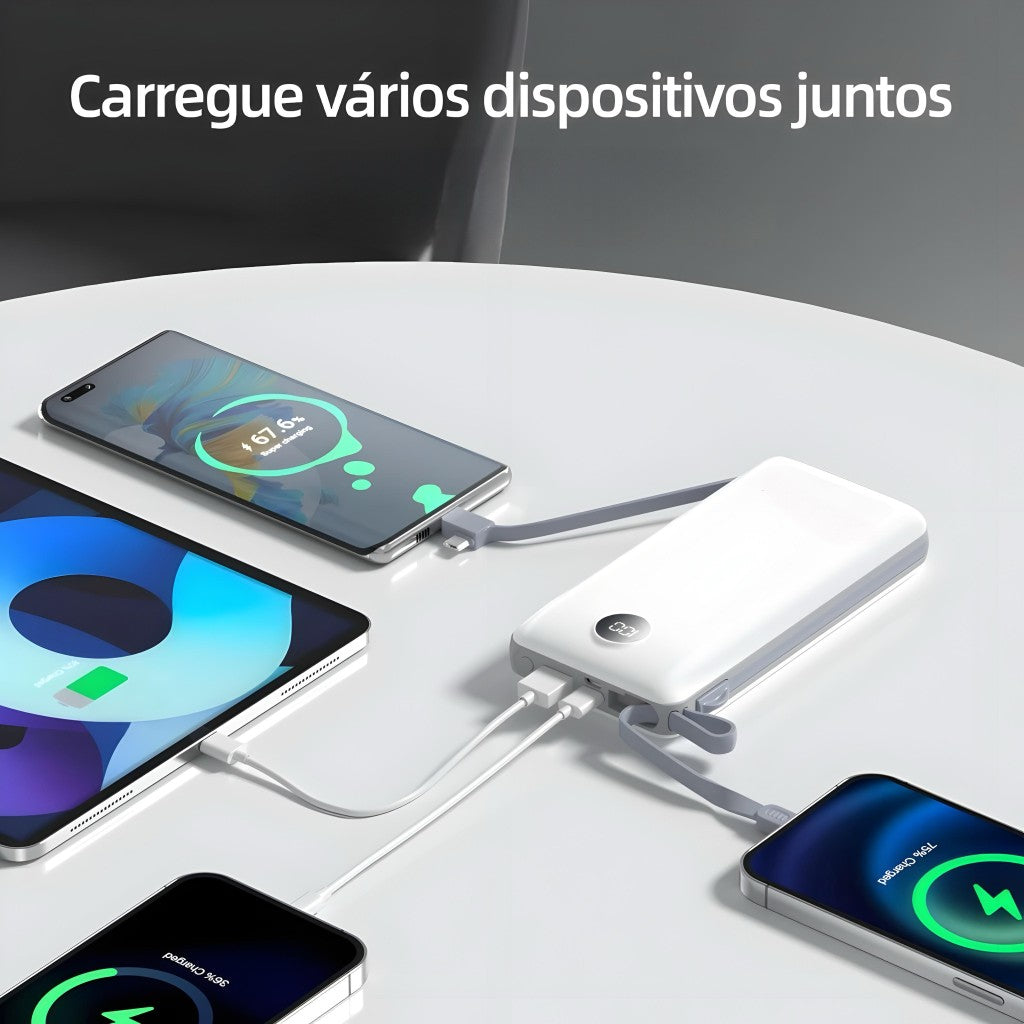 Carregador Portátil 4 Saídas 10000mAh 3.1A A'Gold BTE-09A