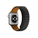Pulseira Para Apple Watch Magnética Couro Elos Caixa:38/40/41/42 (série 10) mm
